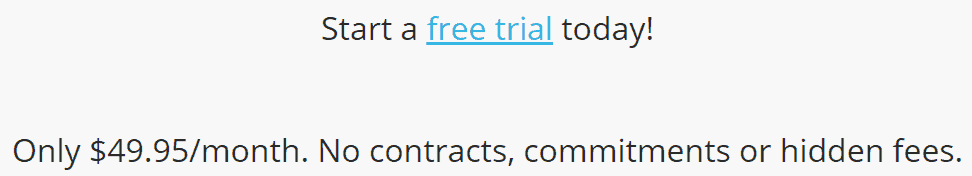Free Trial and Monthly Contract