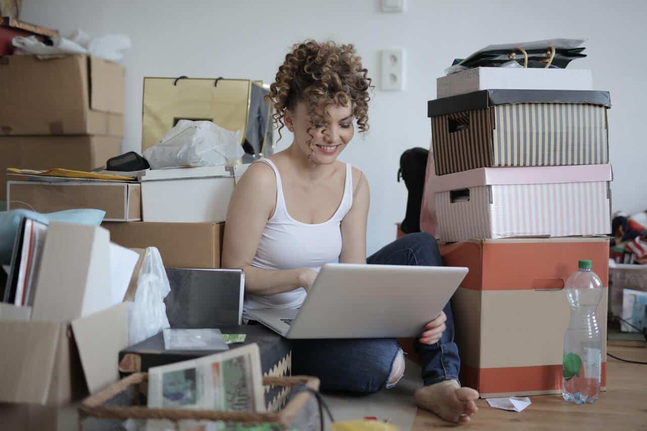 Woman with Laptop