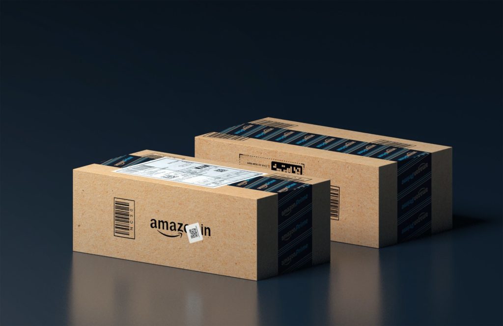 Amazon delivery parcel